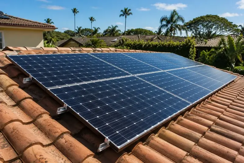 Installation de panneaux solaires à Servoz